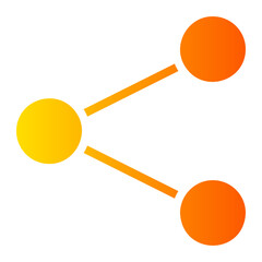 share gradient icon