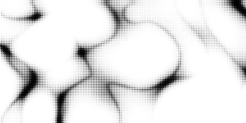 halftone curved line pattern. gradient halftone dots backgrounds vector eps10 © Dayat