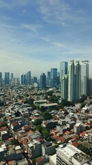 Jakarta, Indonesia &ndash; November 25, 2025: A cityscape view of Indonesia capital city Jakarta