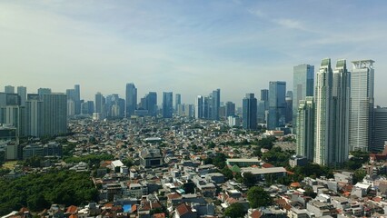Jakarta, Indonesia &ndash; November 25, 2025: A cityscape view of Indonesia capital city Jakarta