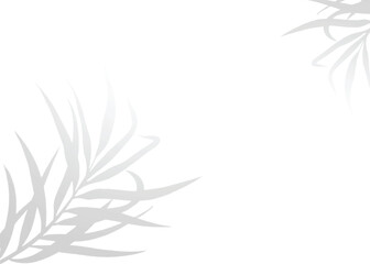 Vector Transparent Shadow Leaf Overlay Effect for Realistic Mockups, Inspired Authentic Design Elements