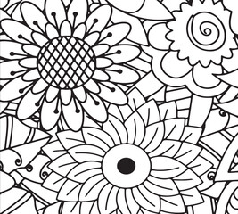 Cute Flower Coloring Sheets for Little Artists 