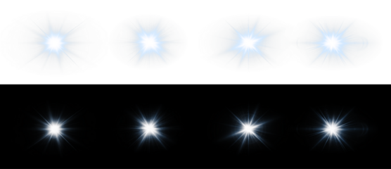 Vibrant light flare PNG overlay for photos, perfect for adding