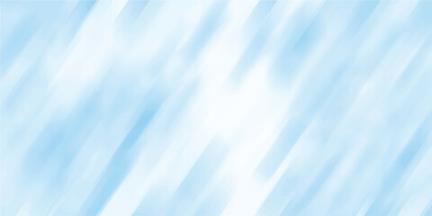 Abstract diagonal streaks of light blue and white create a soft, blurred, and airy background texture with a sense of gentle motion and depth, perfect for design projects