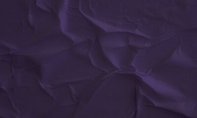 Folded white paper texture backdrop, crumpled poster surface, empty background for text or graphics