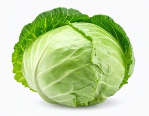 Round head of green cabbage