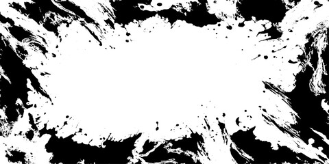 Abstract grunge Raw ink grunge border frame showcasing distressed elegance rough artistic edges brush painted brush strokes painted vintage texture abstract imperfection and atmospheric design mood.
