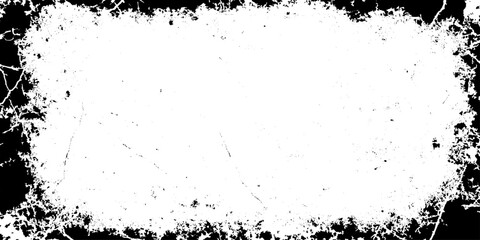 Abstract Vintage old stained and scratched dusty grunge frame border with distressed edges rustic texture artistic background for modern creative design and abstract visual appeal.

