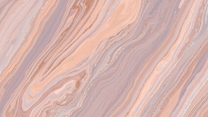 Abstract Pink Marble Pattern with Gold Veins Elegant Modern Texture