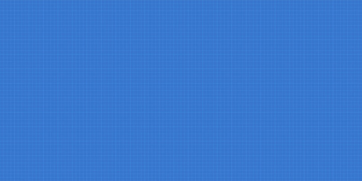 Blueprint graph paper background. Line grid pattern.