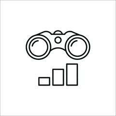 Warning icon for coastal flooding and high water alert