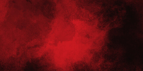 Abstract red and black textured background with a smoky effect perfect for artistic designs wallpapers . Old wall texture cement black red background .
