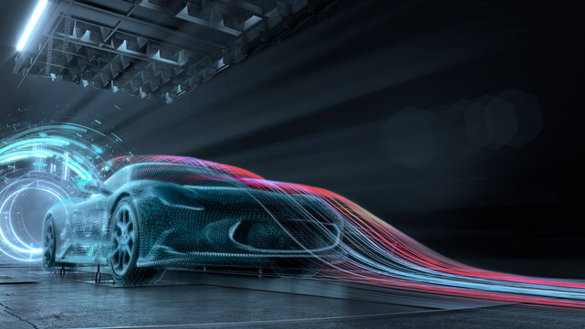 Futuristic car