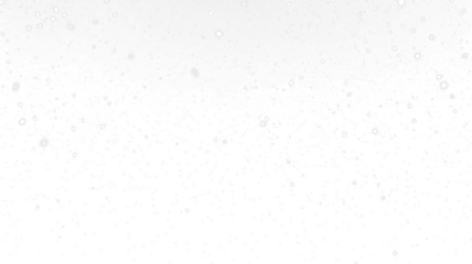 Winter Snowflakes PNG Overlay for Transparent Effect on transparent background