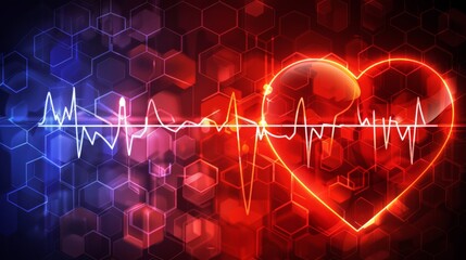 Heart beats  exploring health services and advancements in medical technology for better care