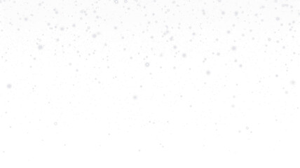 Fototapeta premium PNG Snowfall Overlay with Transparent Winter Effect on transparent background