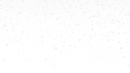 Snow Overlay PNG with White Dots and Sparkle on transparent background