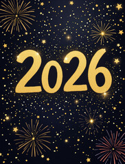 Golden Spark of 2026: A Festive New Year Celebration