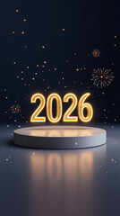 Golden Spark of 2026: A Festive New Year Celebration