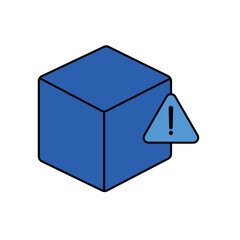 Damage Report icon outline editable stroke line drawing eps.