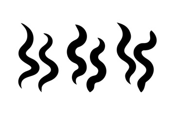 Abstract Swirl Doodle with Transparent Background line art