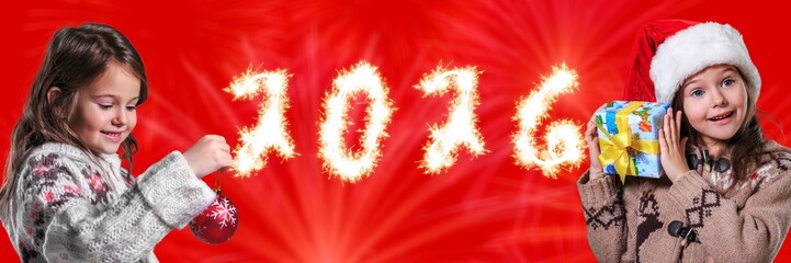 Happy New Year 2026. creative holiday background