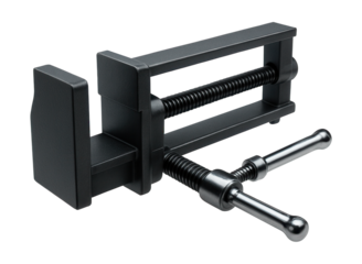 Dual-bar parallel clamp with a wide surface, ideal for professional workshops.