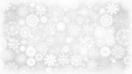 Merry Christmas And Happy New Year Background Animation of a merry christmas and happy new year blank winter background with winter snowy texture and lodestar spinning in a seamless loop - Powered by Adobe