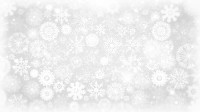 Merry Christmas And Happy New Year Background Animation of a merry christmas and happy new year blank winter background with winter snowy texture and lodestar spinning in a seamless loop