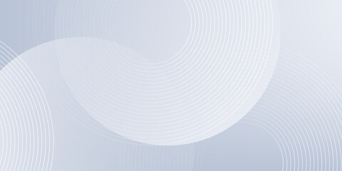 Simple lines grey background with dynamic circle lines abstract simple design nice