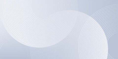 Simple lines grey background with dynamic circle lines abstract simple design nice