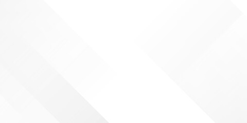 White abstract background with line pattern, banner design. Vector 16:9