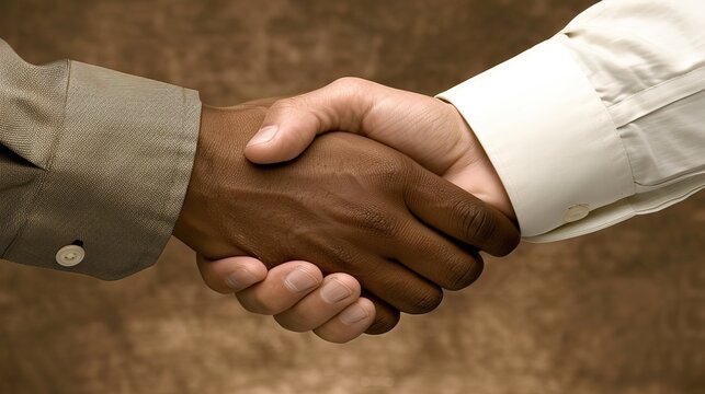 Handshake represents global business partnership and collaboration in today s marketplace