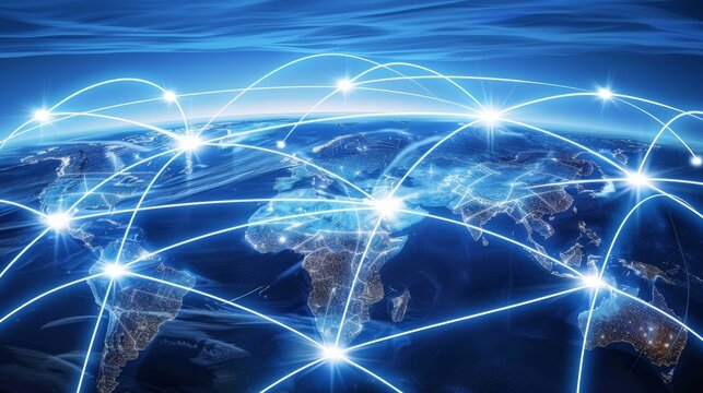 Global communication networks and strategic business growth for a seamlessly connected world