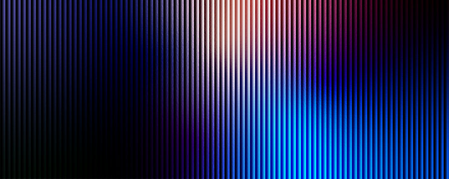Abstract glass vibrant colorful gradient ripple texture holographic colors and soft noise futuristic vector background.
