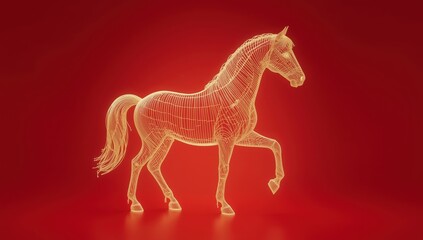 Golden Horse 2026 on red background.