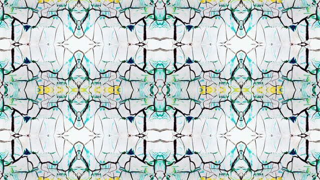 Creative illustration tiles animation design 