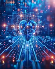 Obraz premium Exploring heart health innovations in medical technology and healthcare services for better care