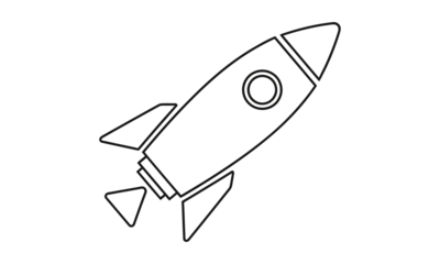 rocket vector illustration