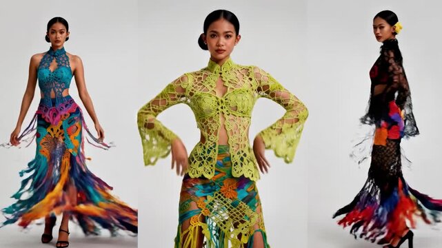 lookbook with bold, mind blowing fashion