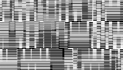 Black and white abstract geometric pattern with smooth transition effect for sporty and modern background. Fully editable vector element. Vector Format Illustration 