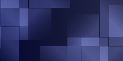 Abstract blue background with diagonal lines. Dynamic shapes composition.