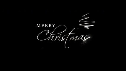 Merry christmas greeting with stylized tree design, suitable for holiday cards, social media posts, and festive promotions. Happy holidays. - Powered by Adobe