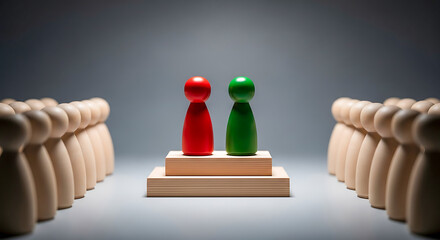 Red vs. Green: Leadership Stand-off