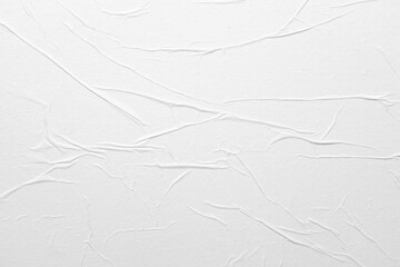 close-up texture of white paper with folds, abstract background