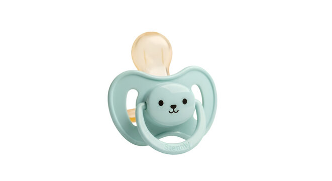 baby pacifier on transparent background