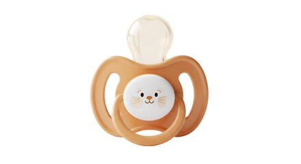 baby pacifier on transparent background