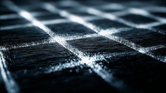 Abstract close-up of textured surface illuminated in soft light for creative backgrounds or design.