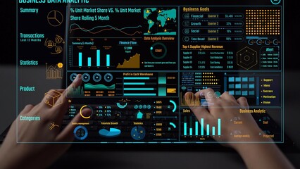 Data analytics and big data strategy for real-time analytics, predictive data modeling, business intelligence analytics, and data-driven decision-making in modern digital businesses. Thunk
