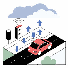 Autonomous vehicle communication with smart city infrastructure